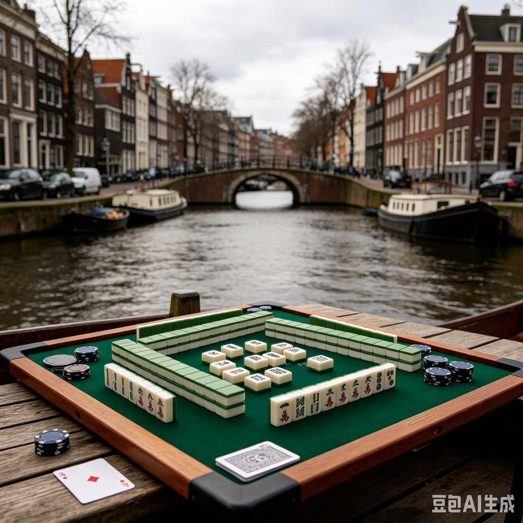 space saving mahjong game set