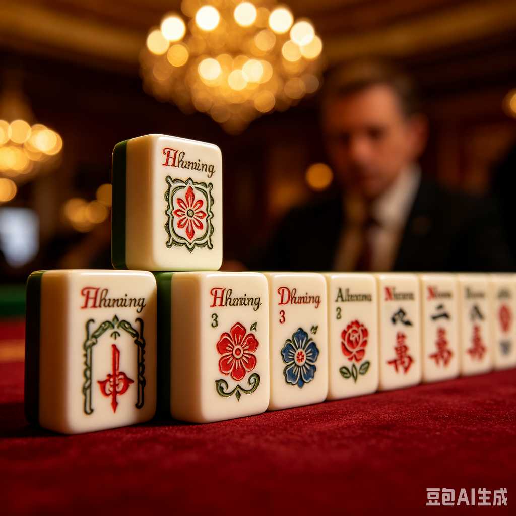 simple style mahjong set