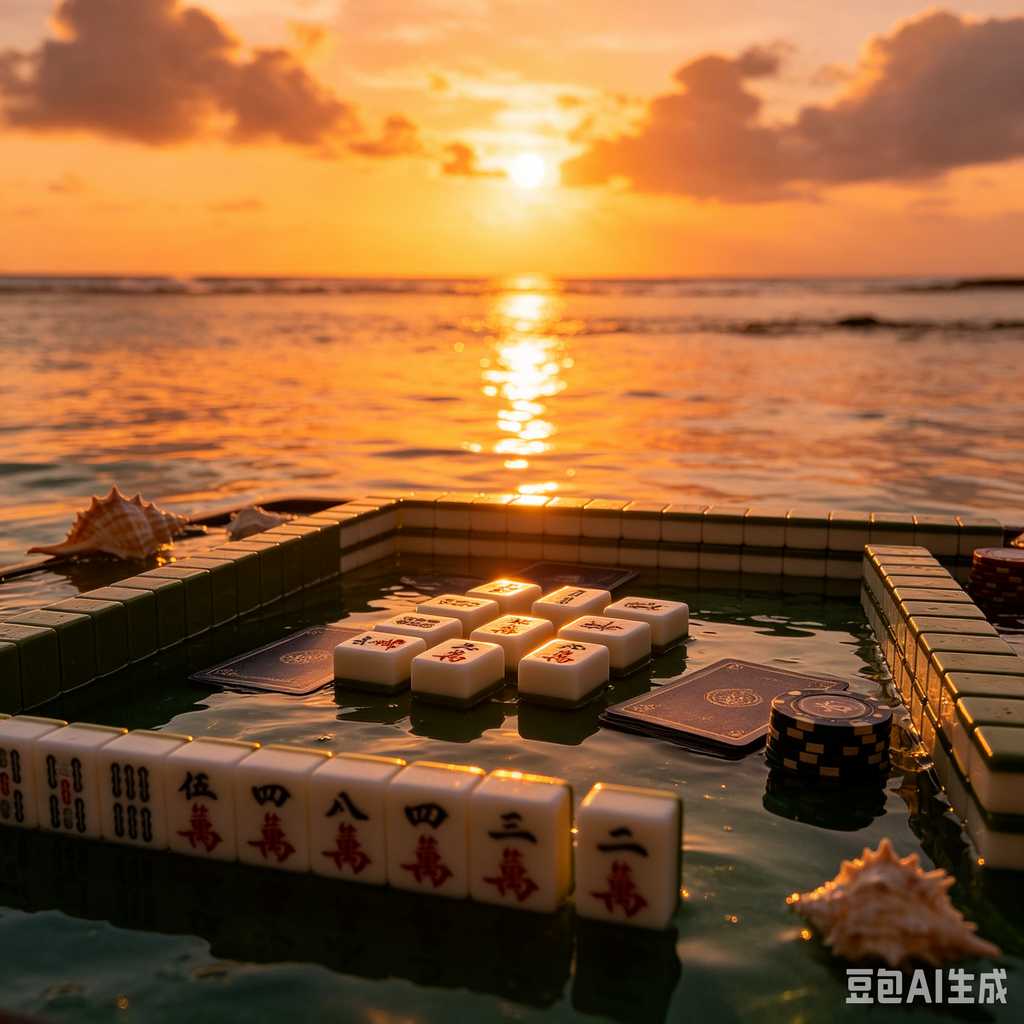 asian classic board game mahjong